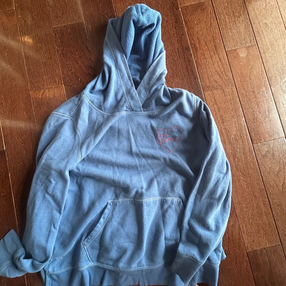 Old Navy Blue Fleece Hoodie